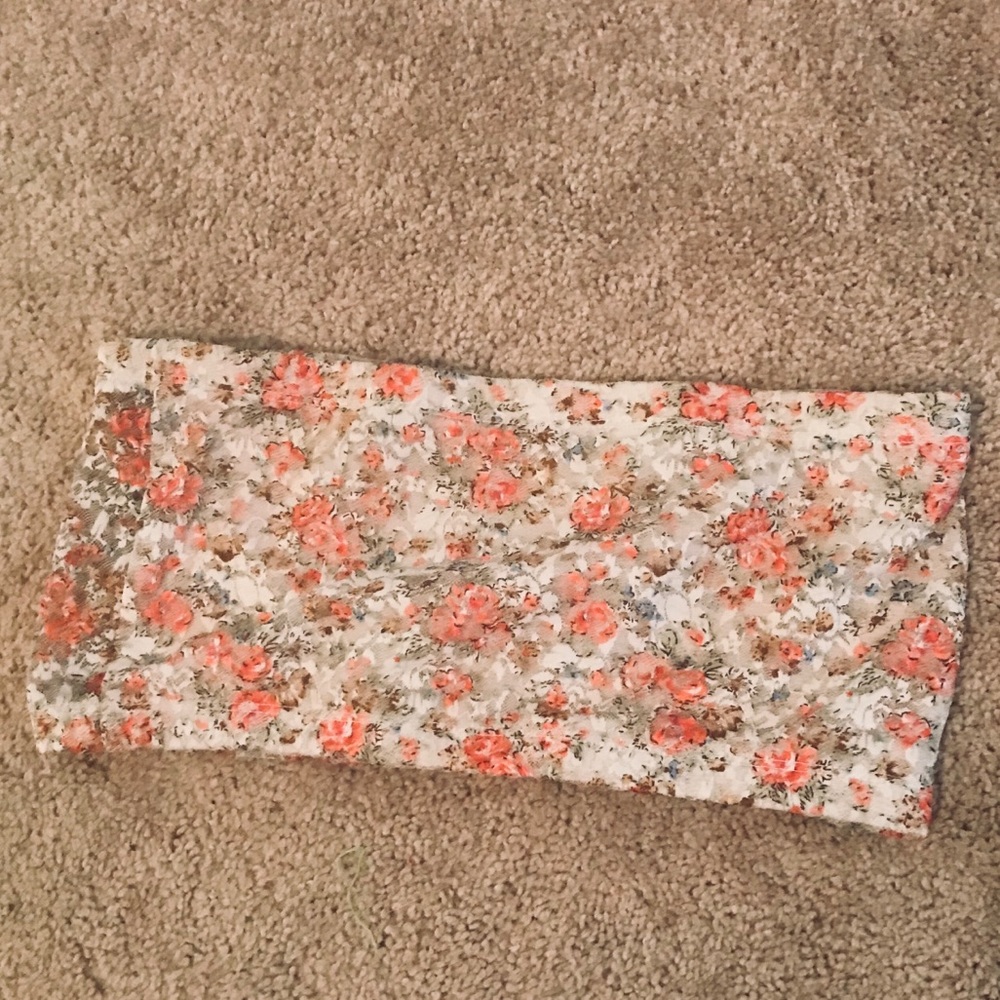 Floral Print Bandeau